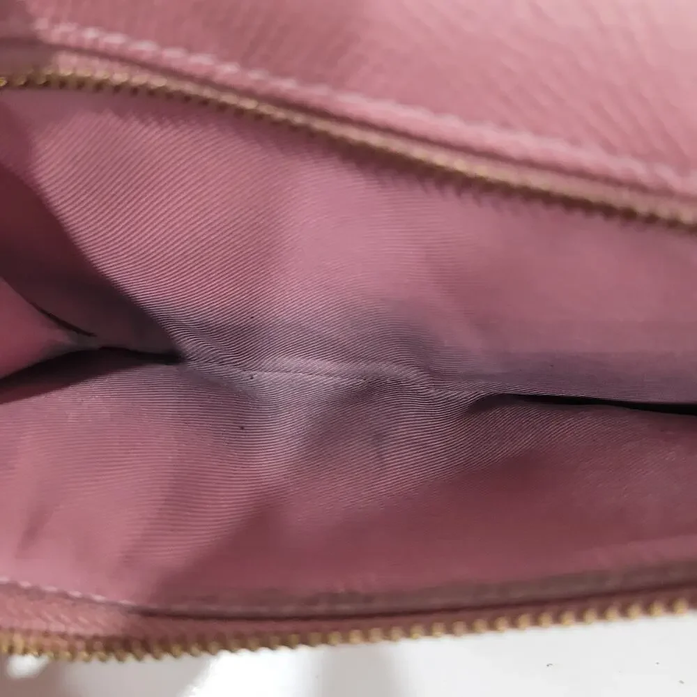 Coach Wallet Envelope Light‎ Purple Large Card Bill Holder Long Modern Fair